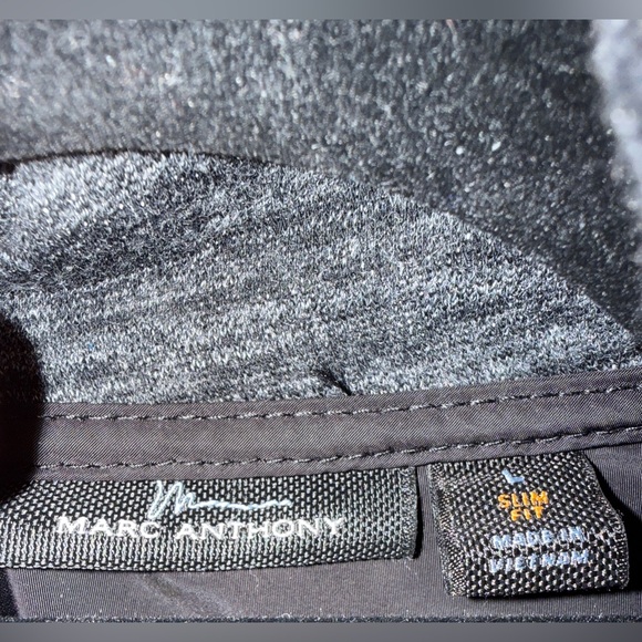 Marc Anthony Men’s Slim Fit Button Front Cardigan Sweater Shawl Collar Gray - Picture 8 of 12